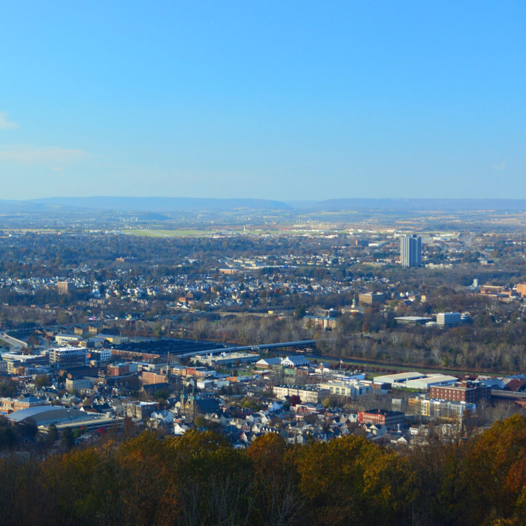 Bethlehem, Pennsylvania on a Sunny Day