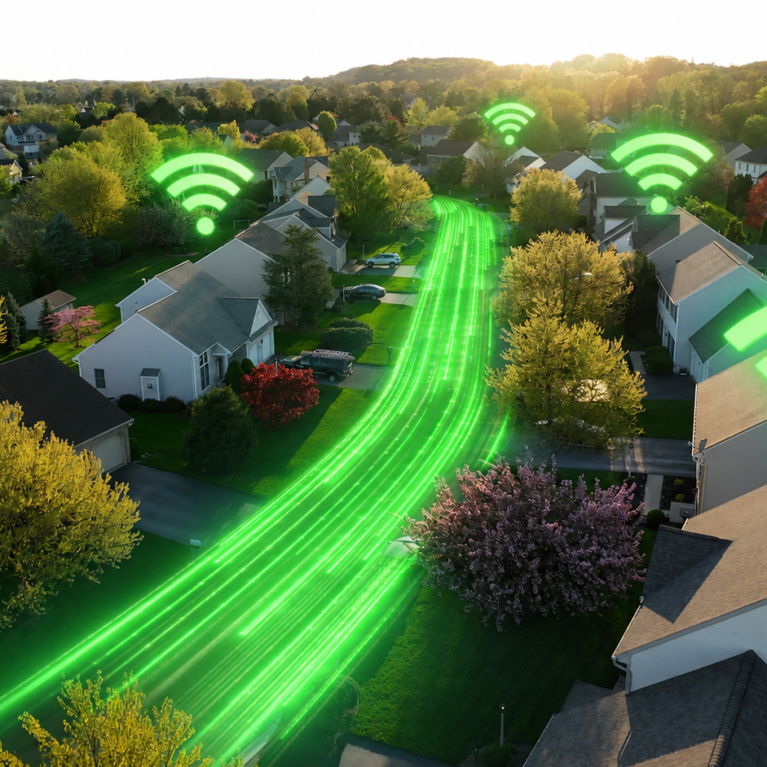 Fiber Neighborhood Image Green