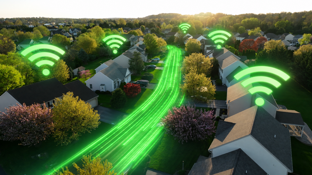 Fiber Neighborhood Image Green