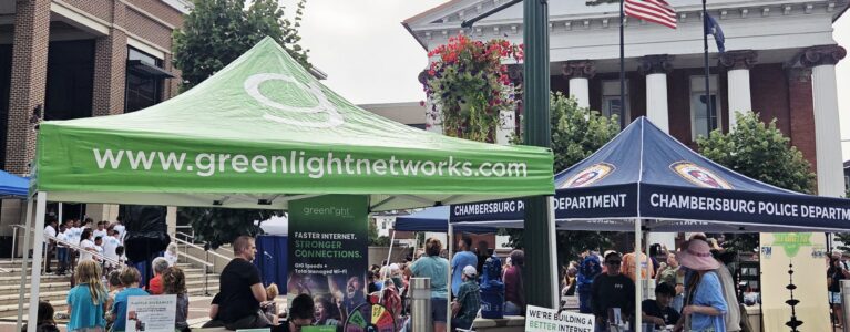 GLN tent courthouse backdrop