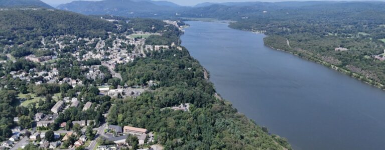Village of Highland Falls aerial