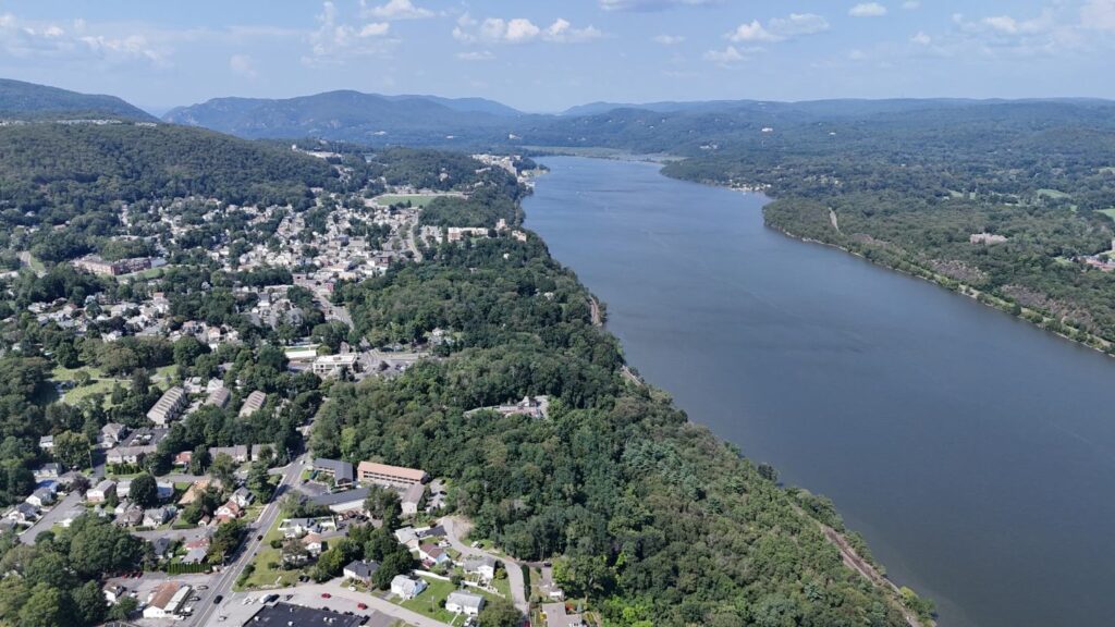 Village of Highland Falls aerial