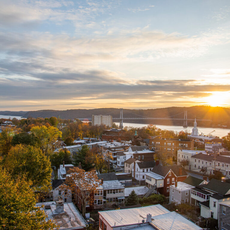Sunset in the Hudson valley Sunset in the Hudson valley